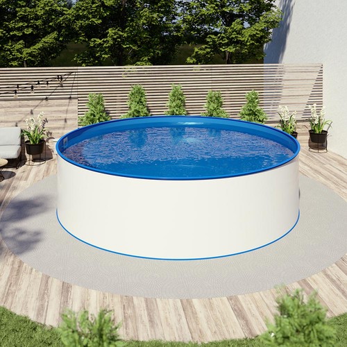 Stahlwand rundpool rundbecken - stahlwand,
