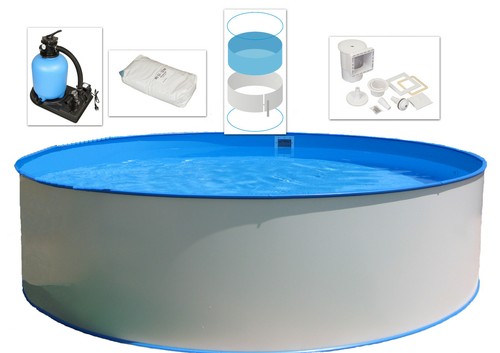 Rundpool ø500cm h150cm - rundpool,