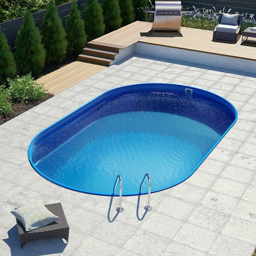 Ovalpool set stahlwandpool - ovalpool,