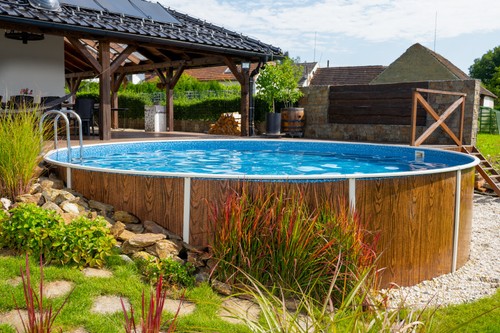 Pool holzoptik 1 - holzoptik, 5,50