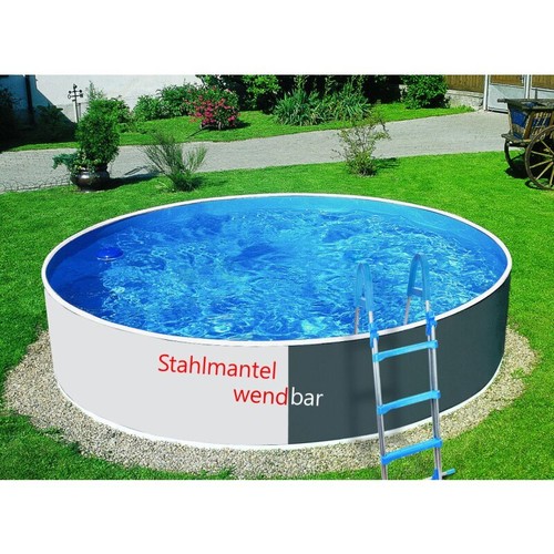 Schwimmbecken anthrazit m - schwimmbecken,