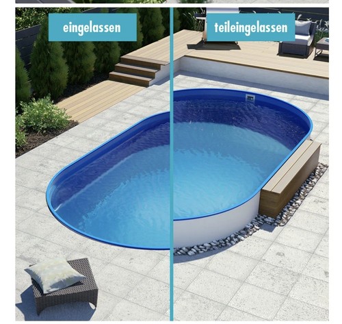 Pool neu unbenutzt ovalbecken - pool,