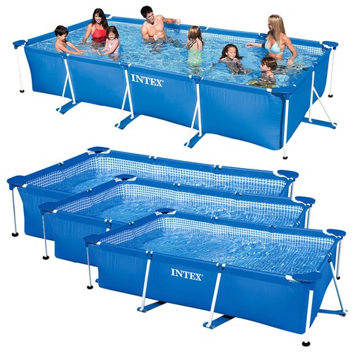 Intex family swimming pool - family,